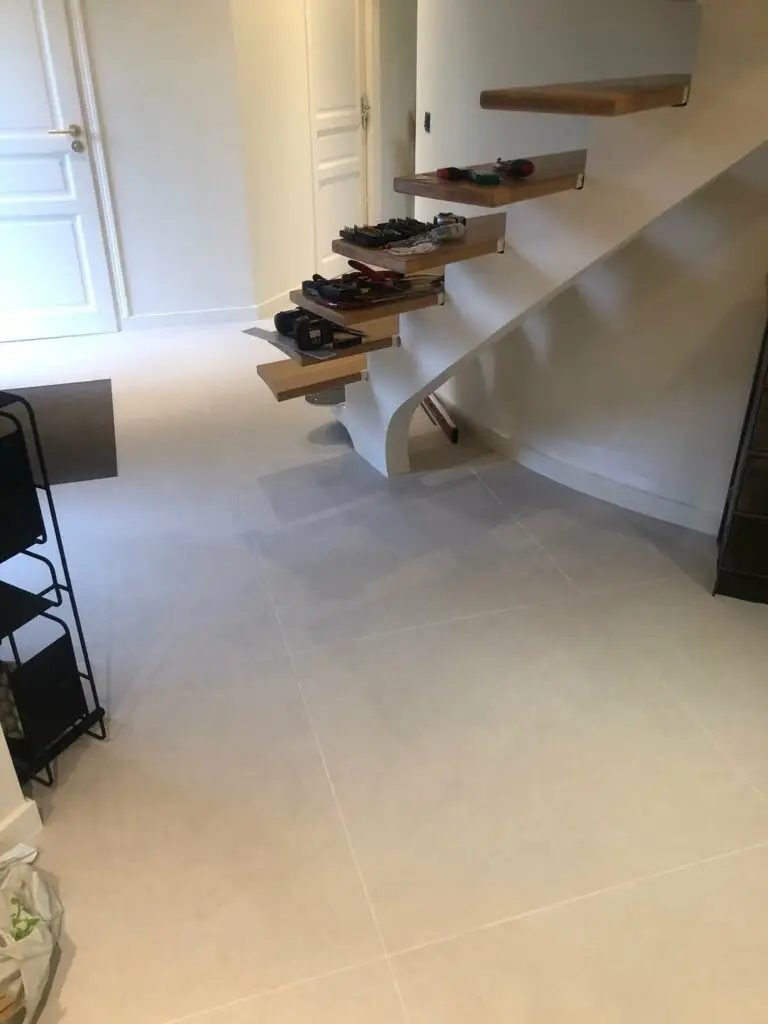 Hall d'entrée carrelage Carotech